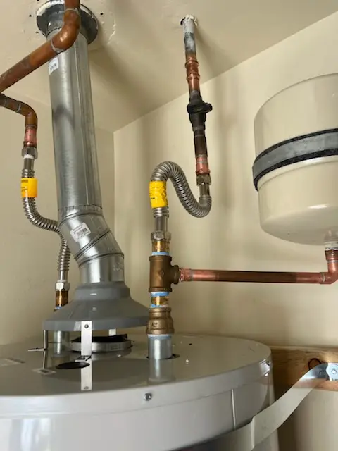 Water heater installation and plumbing repair in Concordia